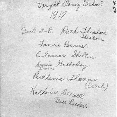 Charles Town High School girls' basketball team