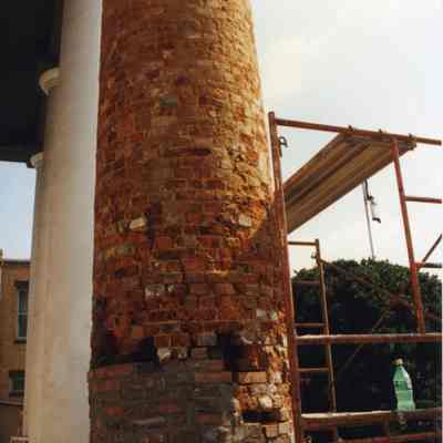 Repairing Jefferson County Courthouse in September - October 1997