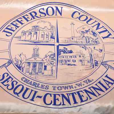 Jefferson County sesqui-centennial flag
