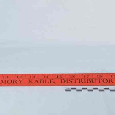 J. Emory Kable yardstick