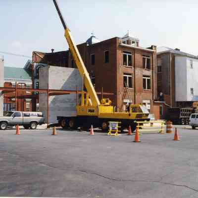 Constructing new St. Margaret's Hall in Charles Town, West Virginia in 1998