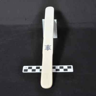 Letter opener with HLJ monogram