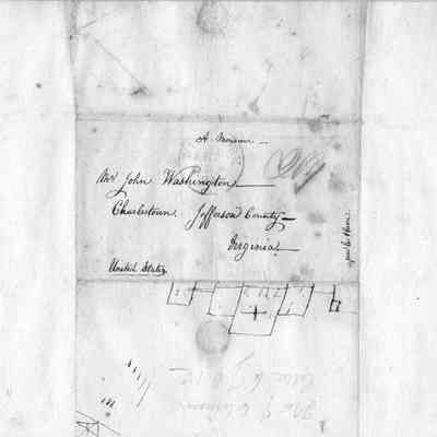 Letter addresses to John Augustine Washington