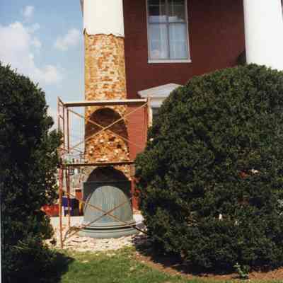Repairing Jefferson County Courthouse in September - October 1997