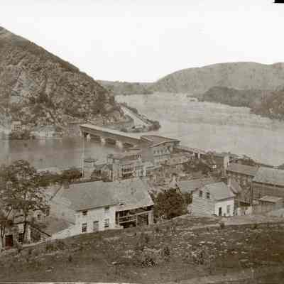 Lower Town Harpers Ferry 1859