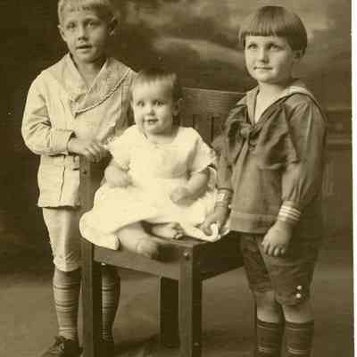 Three children