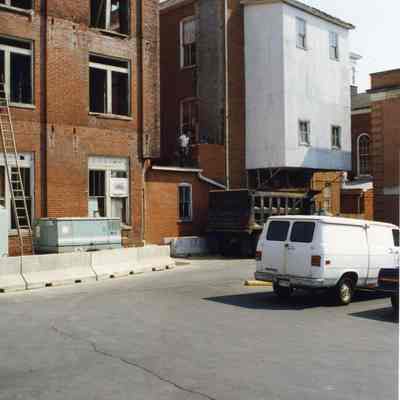Constructing new St. Margaret's Hall in Charles Town, West Virginia in 1998