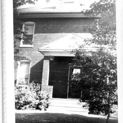front view of Milton family residence - June, 1950