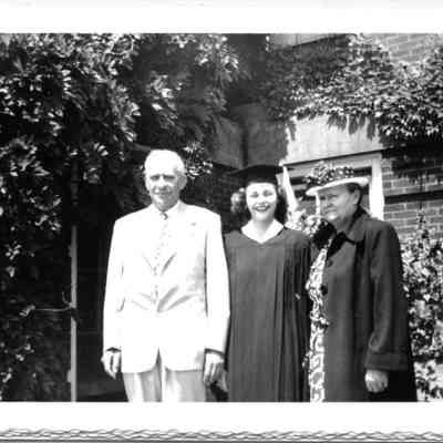 James Milton, Mary Louise Milton, and Carlotta Dice Gruber Milton