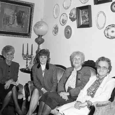 Women's Club at Margaret Bloom Lyter residence