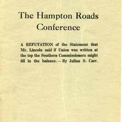 Hampton Roads Conference, The