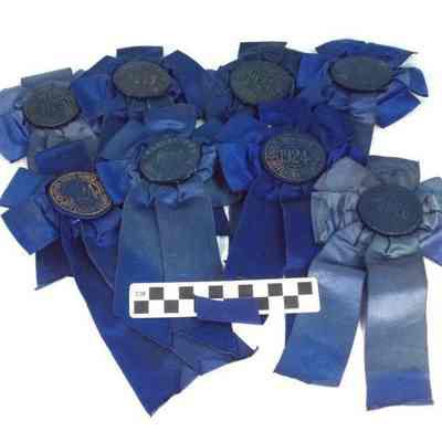 Charles Town Horse Show ribbons