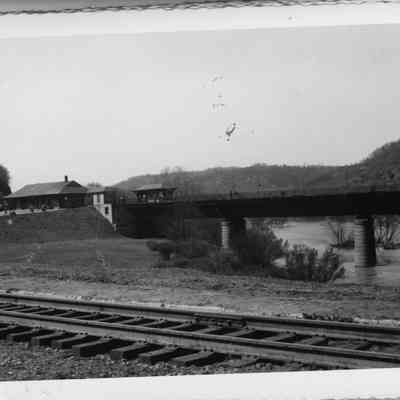 Harpers Ferry, WV railroad bridge - 1951