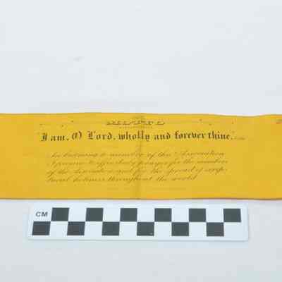 National Camp Meeting Association membership ribbon