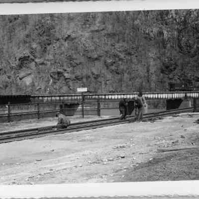 Harpers Ferry, WV railroad bridge - 1951