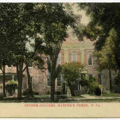 Anthony Memorial Hall building at Storer College, Harpers Ferry, W. Va.