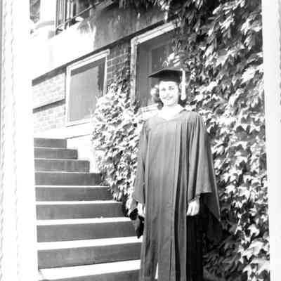Mary Louise Milton - WVU graduation on June 4, 1950