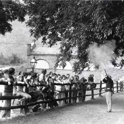 Black powder demonstration