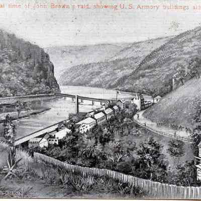 Harpers Ferry at the time of John Brown's Raid