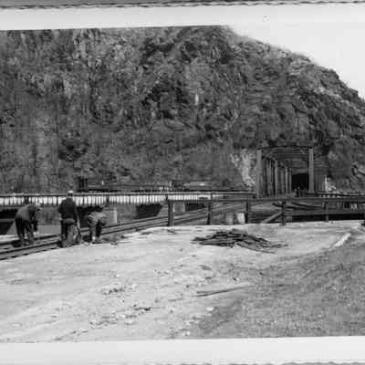 Harpers Ferry, WV railroad bridge - 1951