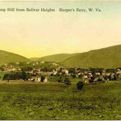 Bolivar and Camp Hill from Bolivar Heights, Harper's Ferry, W. Va.