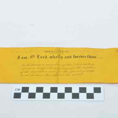 National Camp Meeting Association membership ribbon
