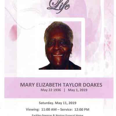 A Celebration of Life