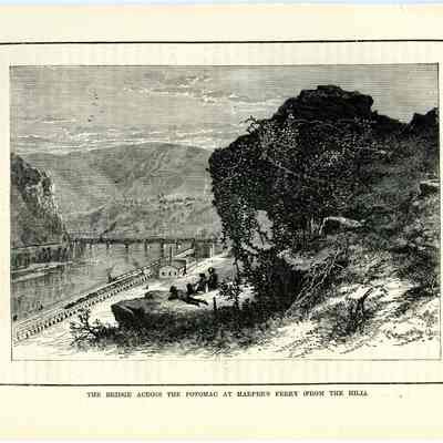 The Bridge Across the Potomac at Harper's Ferry (From the Hill)