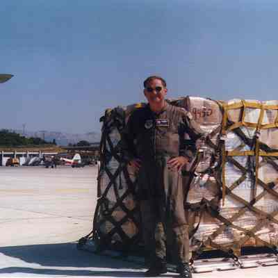 Relief shipment for Croatia, 1992