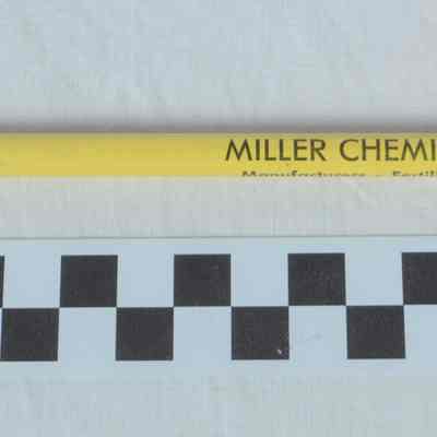 Miller Chemical Corporation pencil