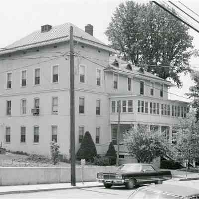 View of Charles Town Hospital or Knott Nursing Home from Congress Street.