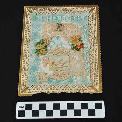 Victorian Valentine card