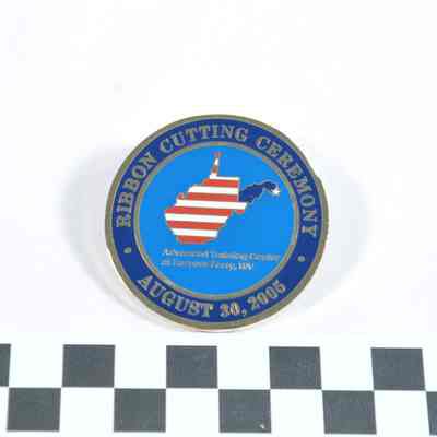 Homeland Security ribbon-cutting ceremony coin