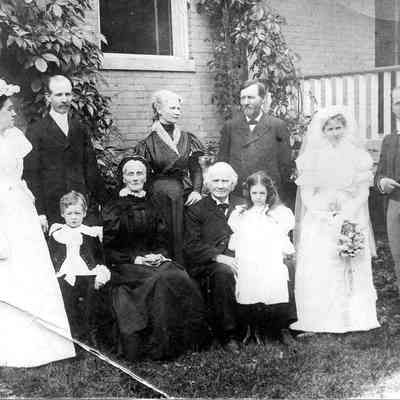Wedding of Mary Brackett and Thomas Robertson