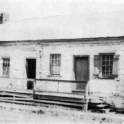 Old building opposite Sunrise Tavern