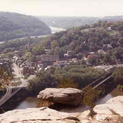 Harpers Ferry from Maryland Heights