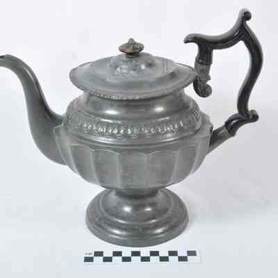 Pewter coffee pot