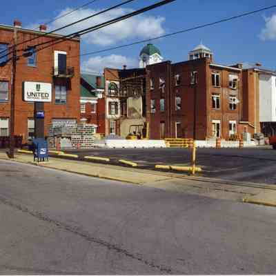 Constructing new St. Margaret's Hall in Charles Town, West Virginia in 1998