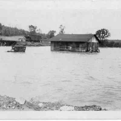 1924 flood at Millville power plant