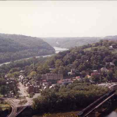 Harpers Ferry from Maryland Heights