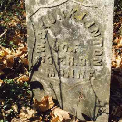 Kabletown Churchyard gravestone