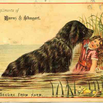 Burns & Shugert 's advertising card