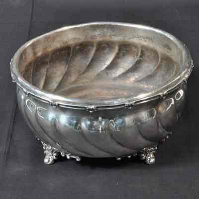 Silver-plated bowl