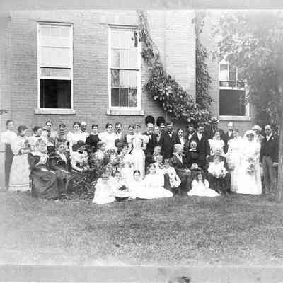 Wedding of Mary Brackett and Thomas Robertson