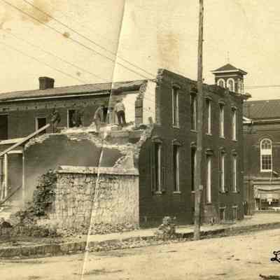 Jefferson County Jail being razed, 1919