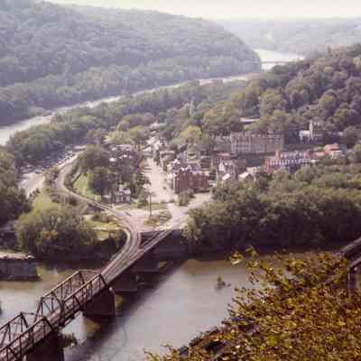 Harpers Ferry from Maryland Heights