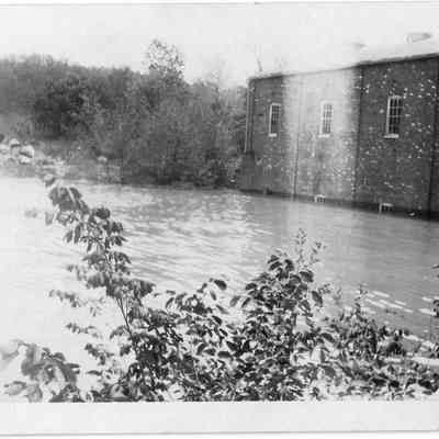 1924 flood at Millville power plant
