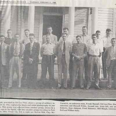 World War II inductees, 1943