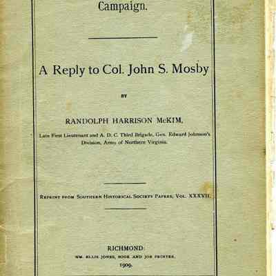 J.E.B. Stuart in the Gettysburg Campaign Front Cover