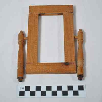 Part of a wooden picture frame